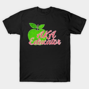 AKA apple educator T-Shirt